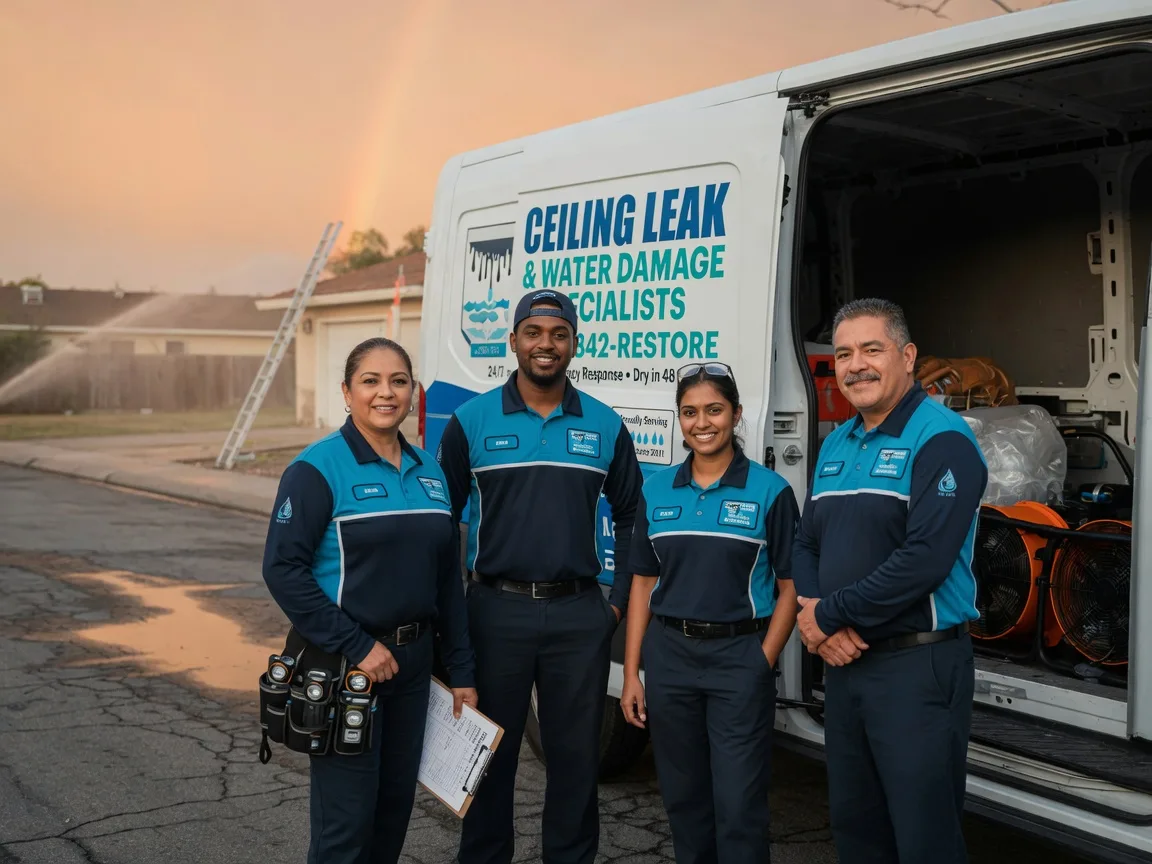 Ceiling Leak Cleanup company in Willow Creek, CA