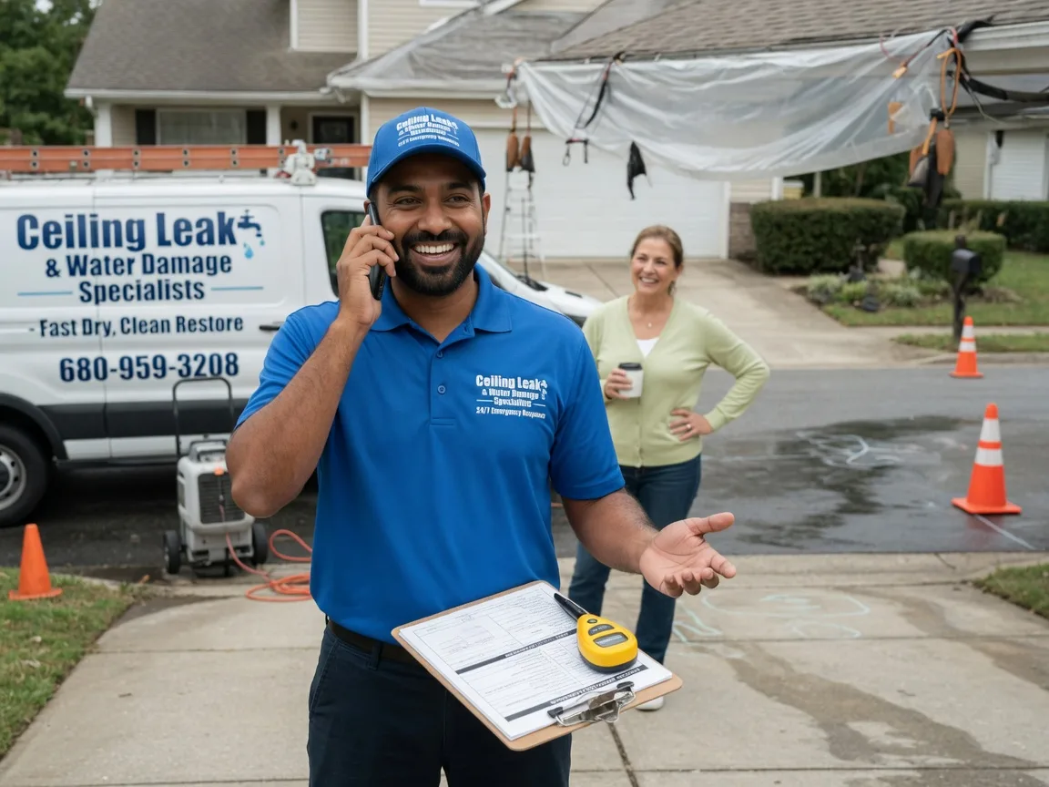 Ceiling Leak Cleanup Willow Creek, CA FAQs